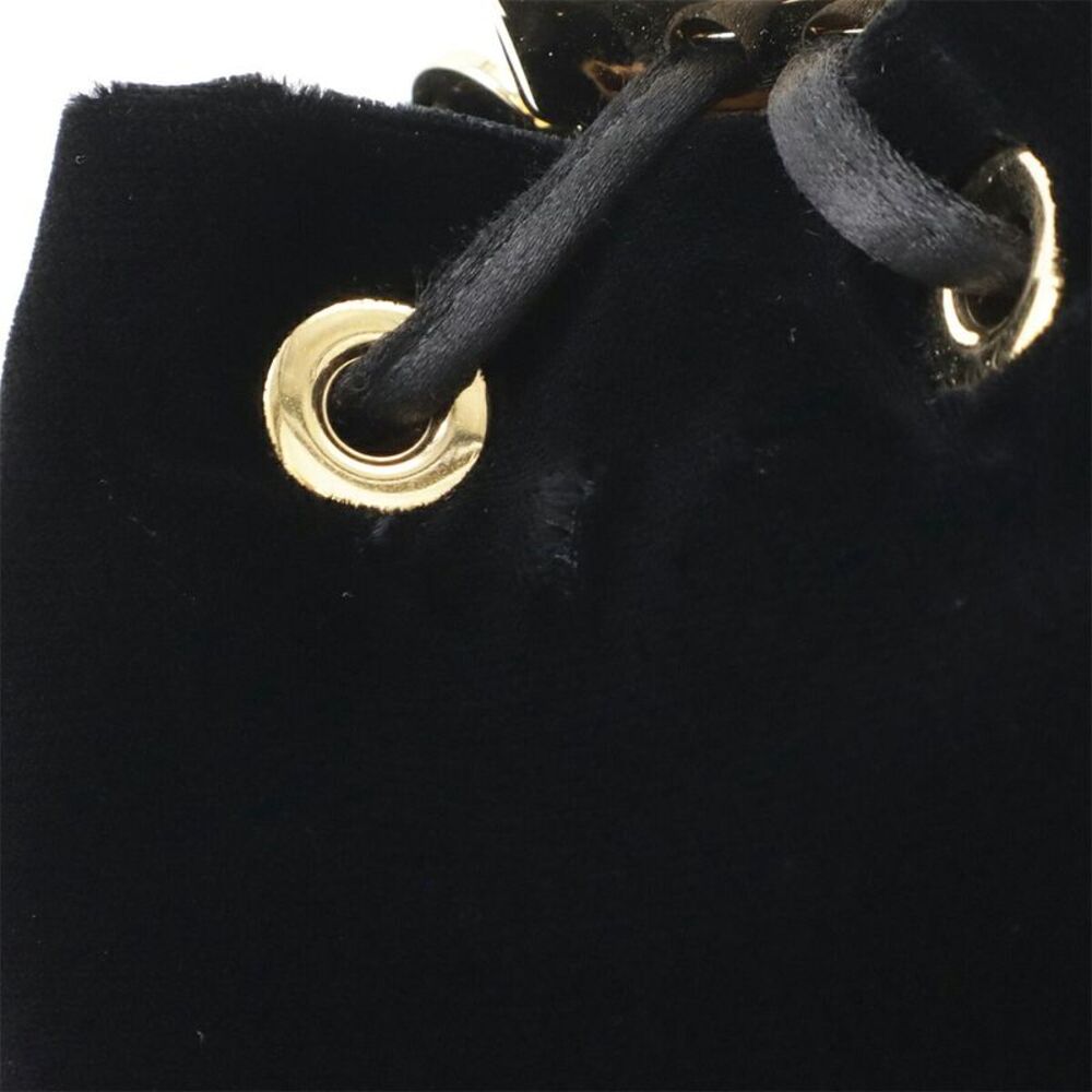 Prada Triangle Logo Velvet Pouch - Picture 4 of 9